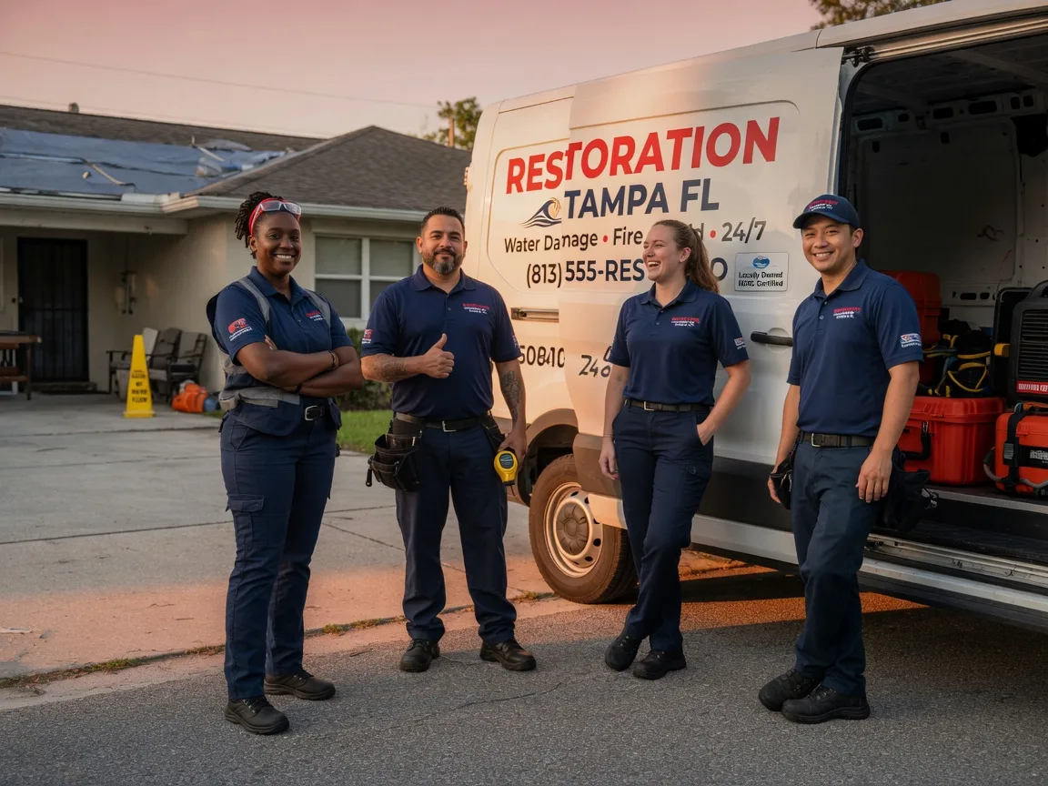 Water Damage Restoration company in Romayor, TX
